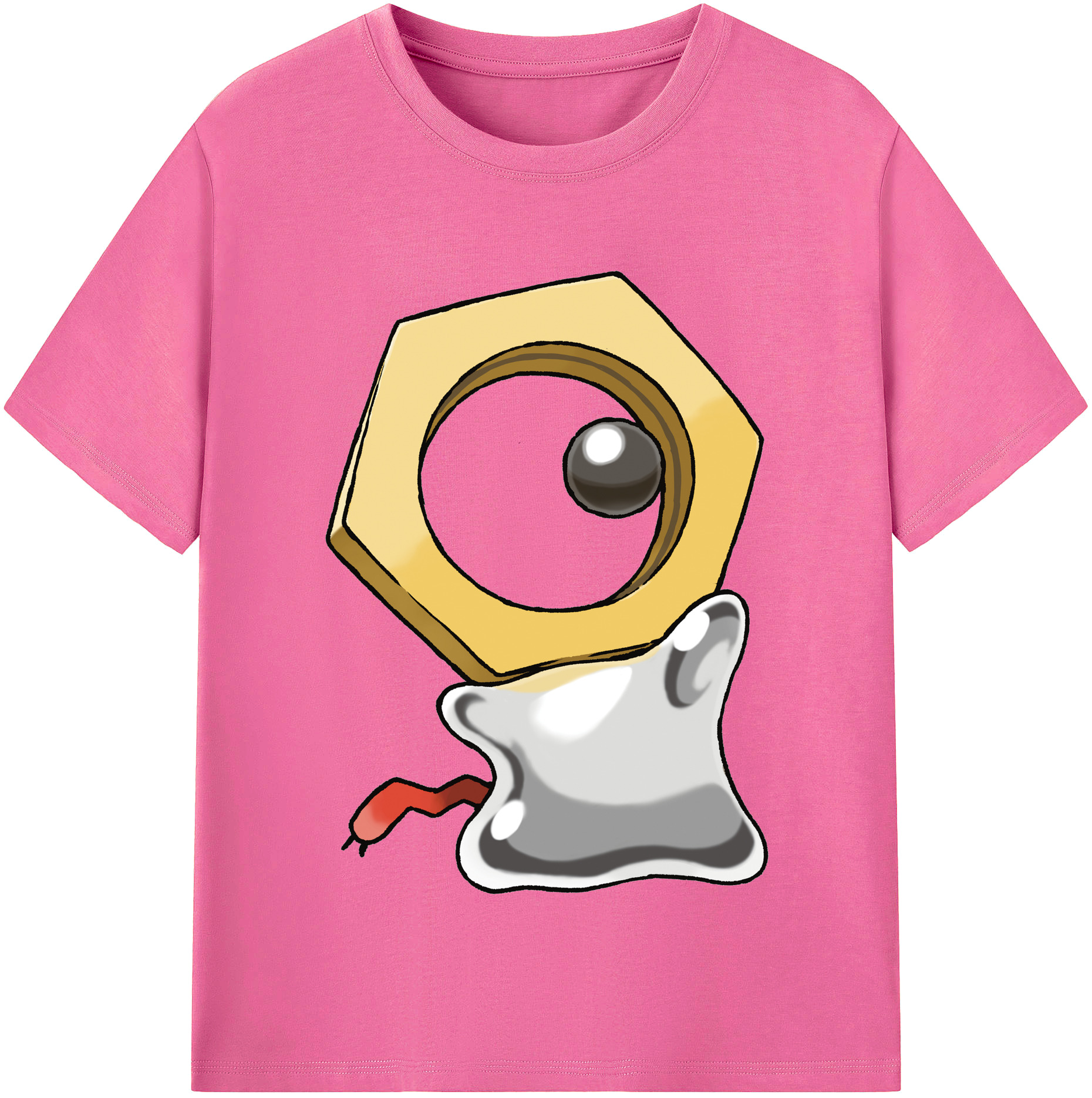 （画像用） ポケットモンスター Pokémon レディースカジュアルプリントTシャツ（綿100％）